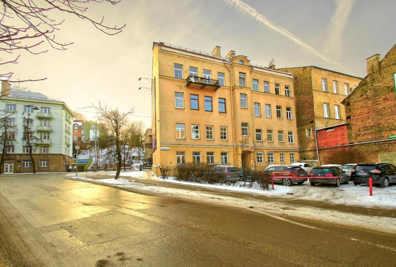 Romantic City Center Apartment In Old Town Vilna Exterior foto